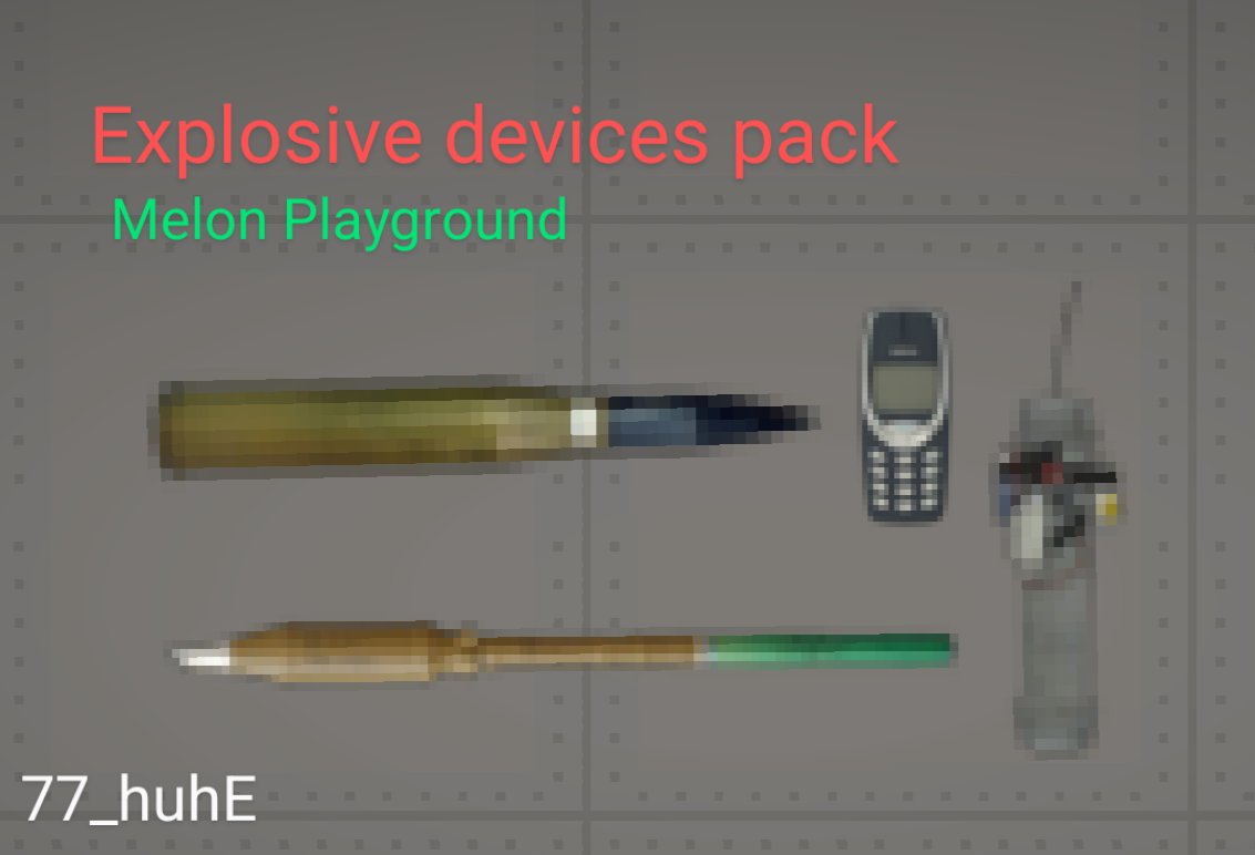 Explosive devices pack 1