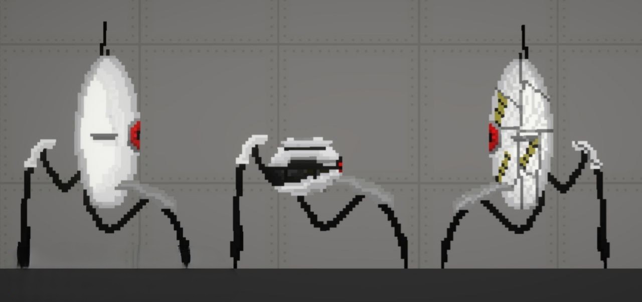 Pack on the game “Portal 2” 1