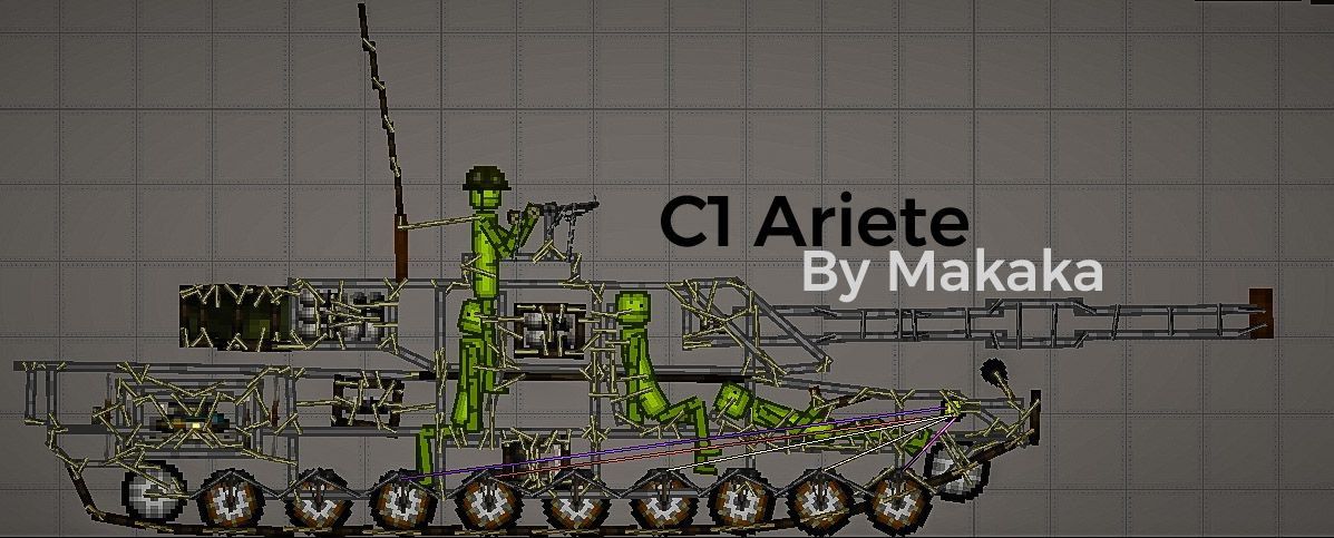 Italian main battle tank C1 Ariete 1