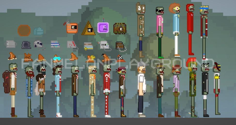 Characters Pack “Plants vs Zombies” 1