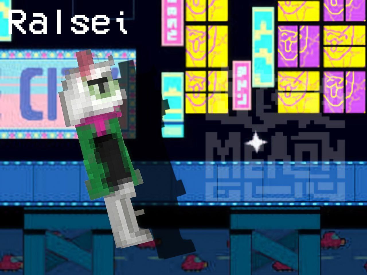 Ralsei from Deltarune 1
