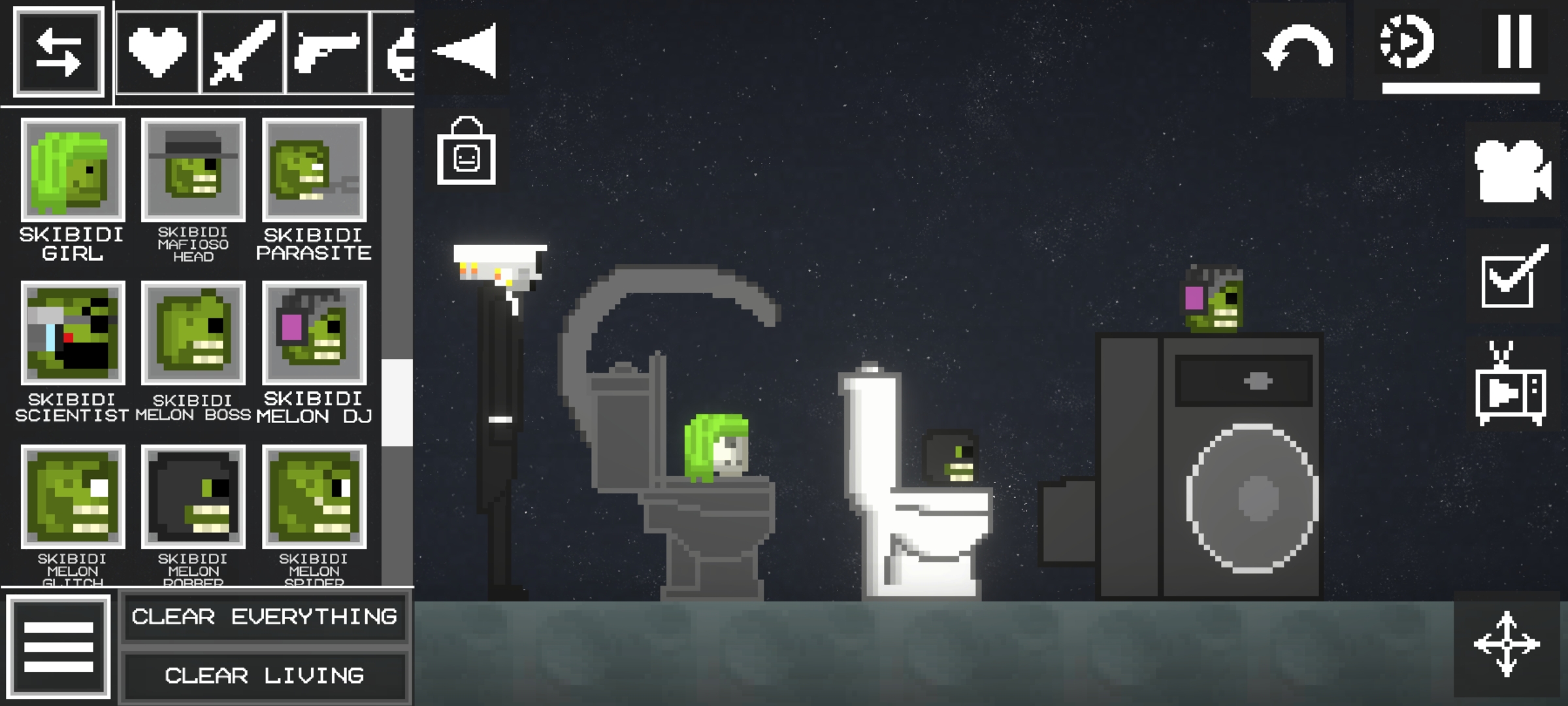 Huge Pack of Skibidi Toilet Mod 1