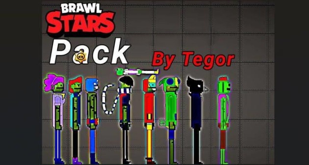Brawl Stars Characters Pack 1