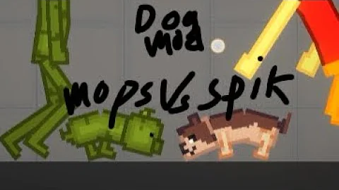 Dog (mops and spike) 1