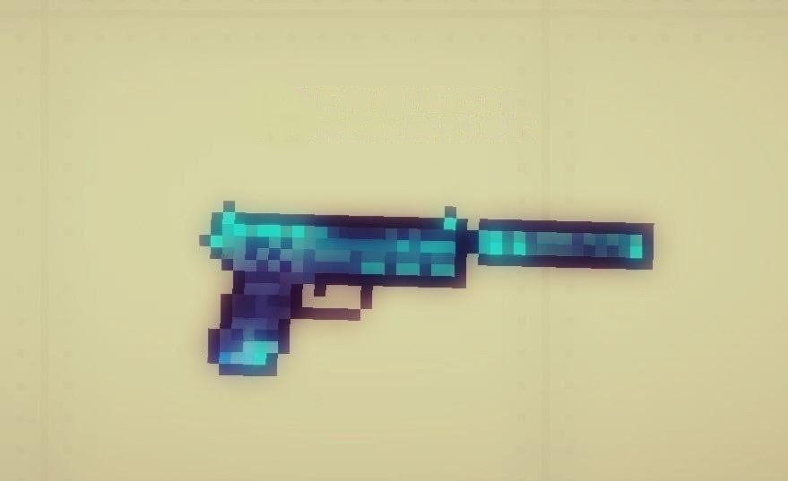 Gun USP-S from “Block Strike” 1