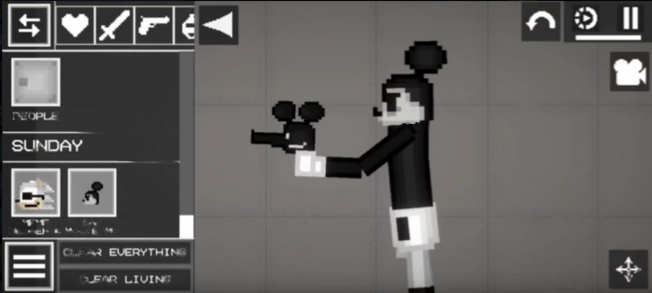 Mickey Mouse Gun Mod 1