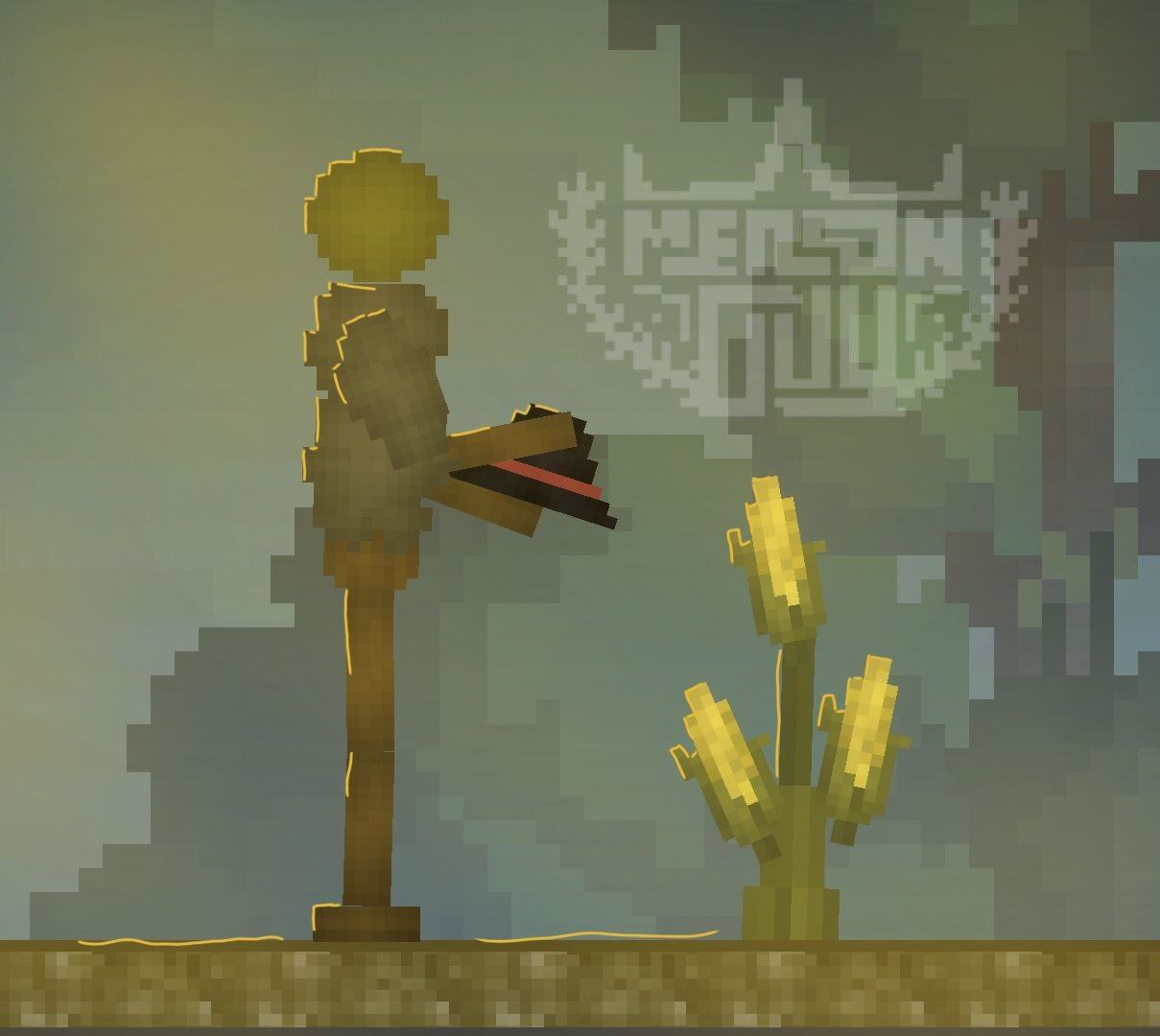 Scarecrow and hat 1
