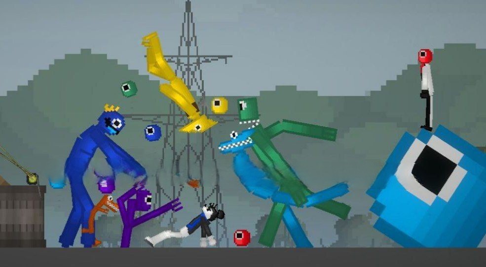 Pack of rainbow friends. Chapter 2 1